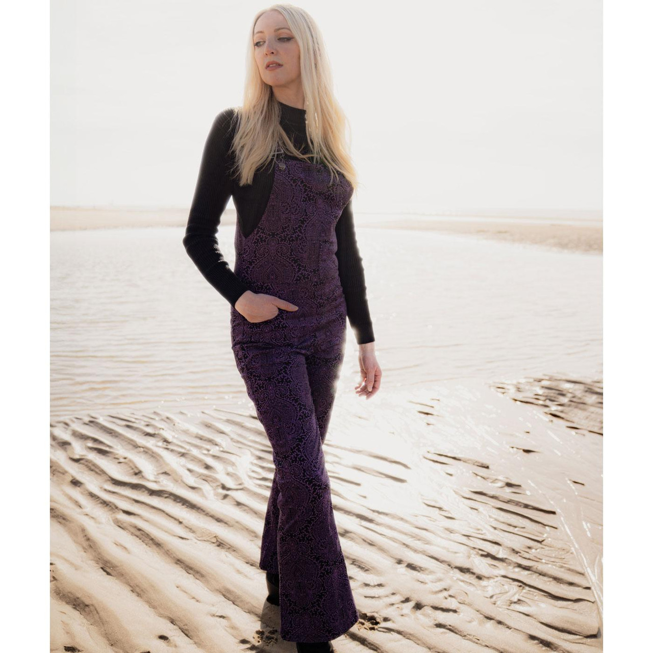 Celandine Madcap England Paisley Dungaree Flares B