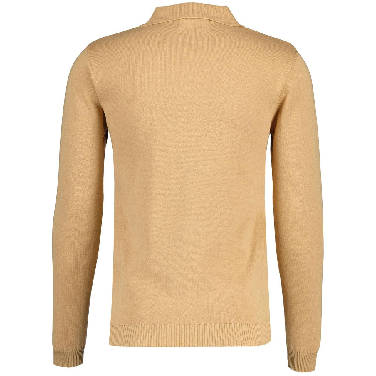 Brando Madcap England Mod Knitted Polo Latte