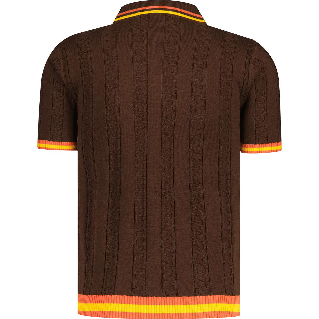 Ravello Madcap England Retro Cable Knit Polo PS