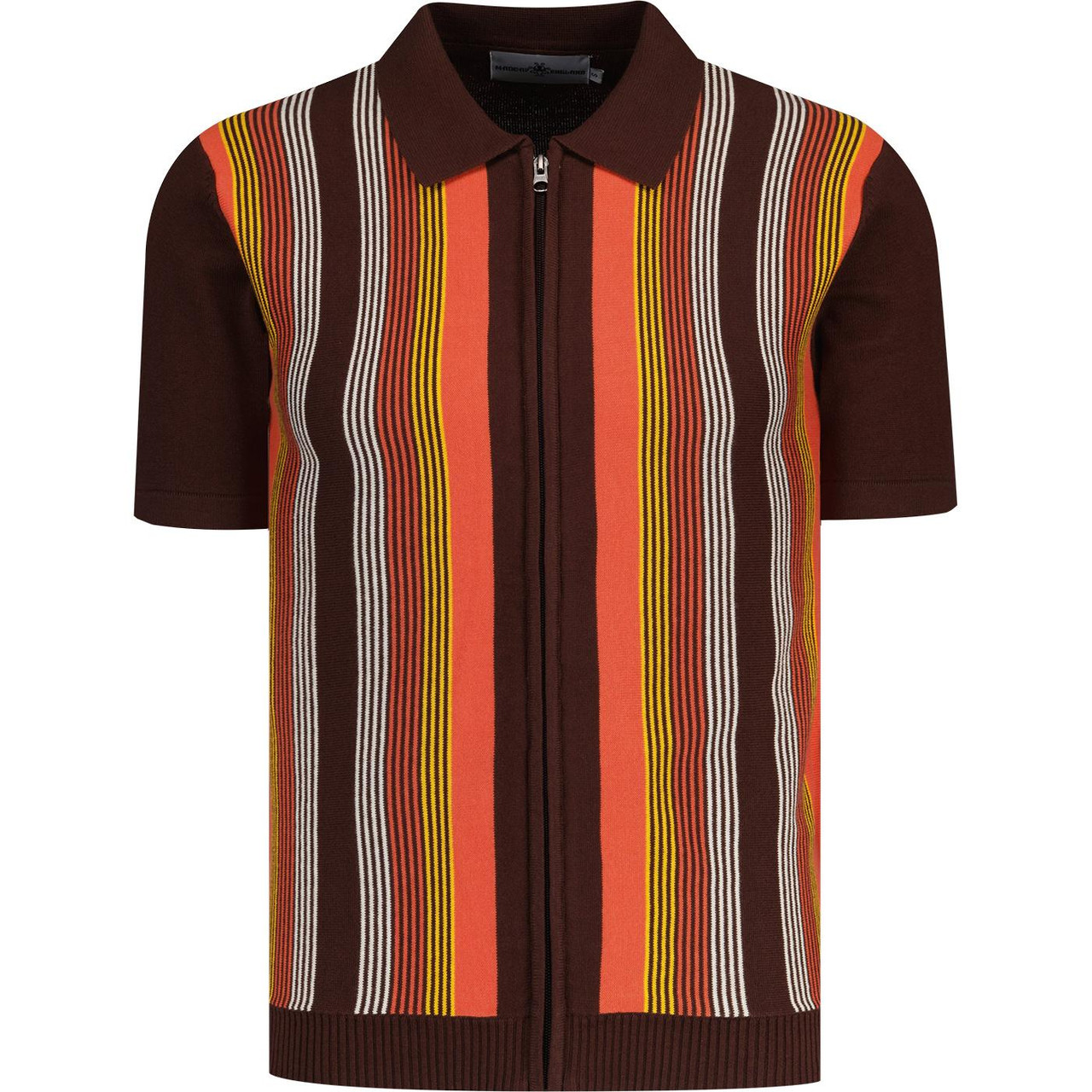Capitol Madcap England Mod Stripe Zip Polo (PS)