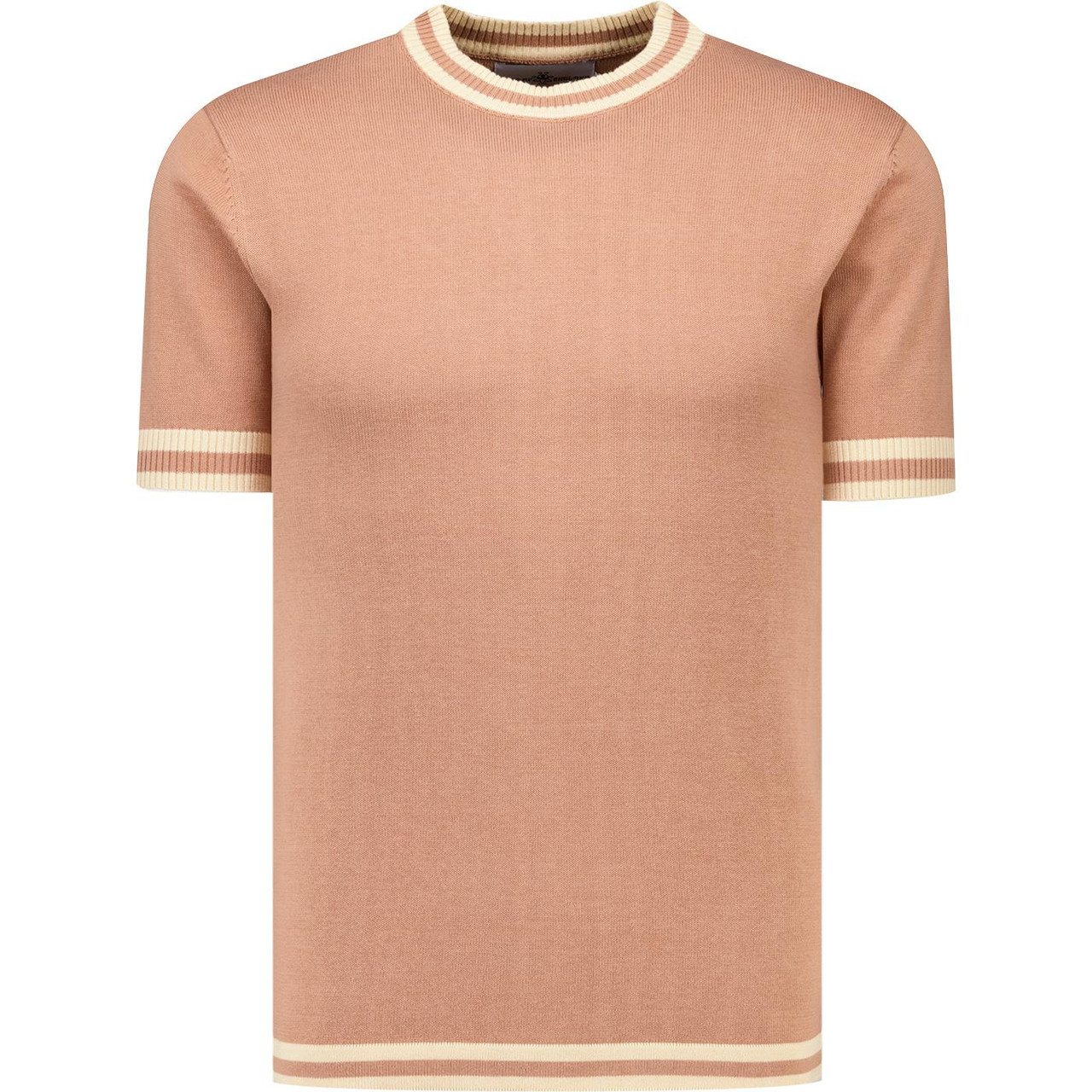 Moon MADCAP ENGLAND 60s Mod Tipped Knit Tee (TB)