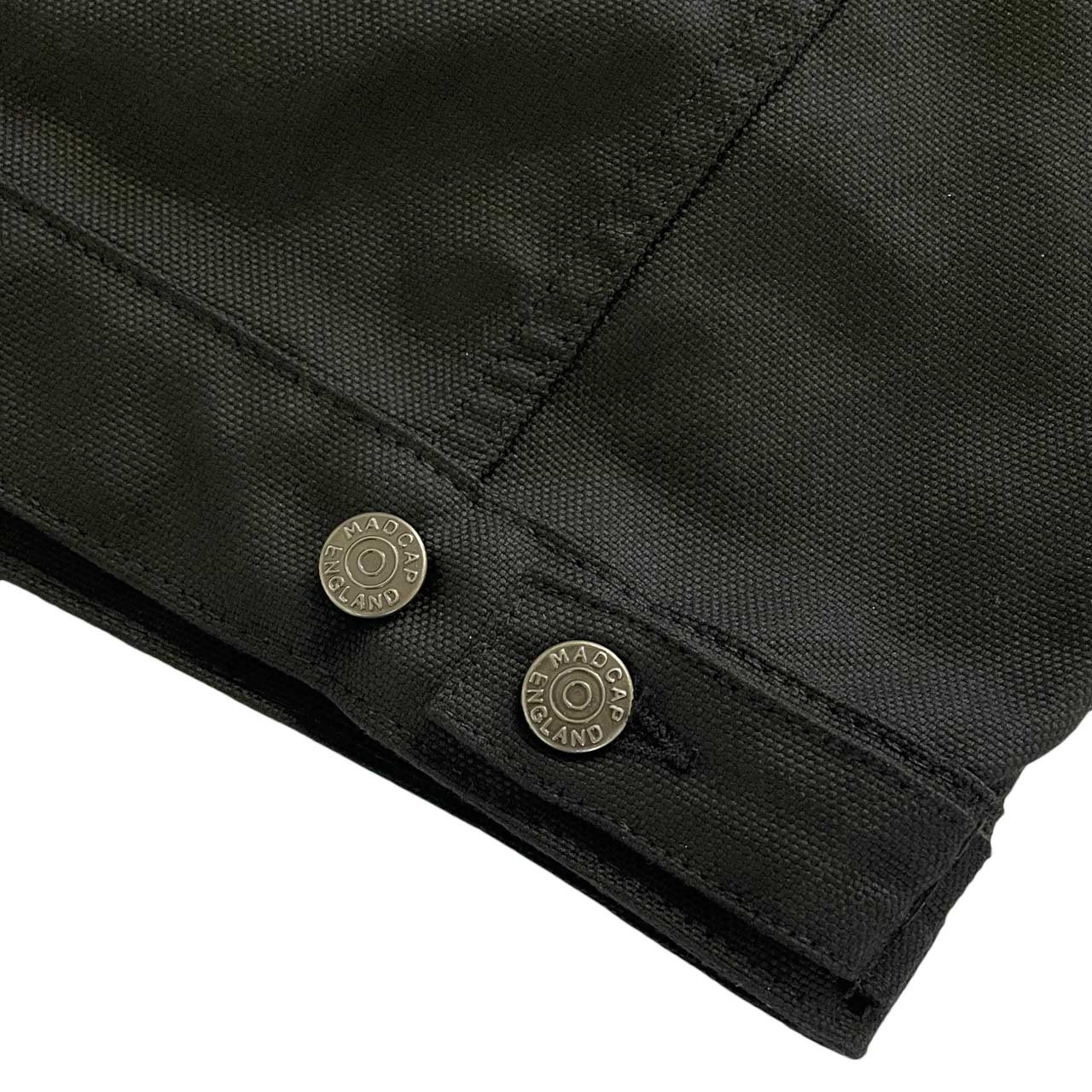 Madcap England Woburn Hopsack Trucker Jacket Black