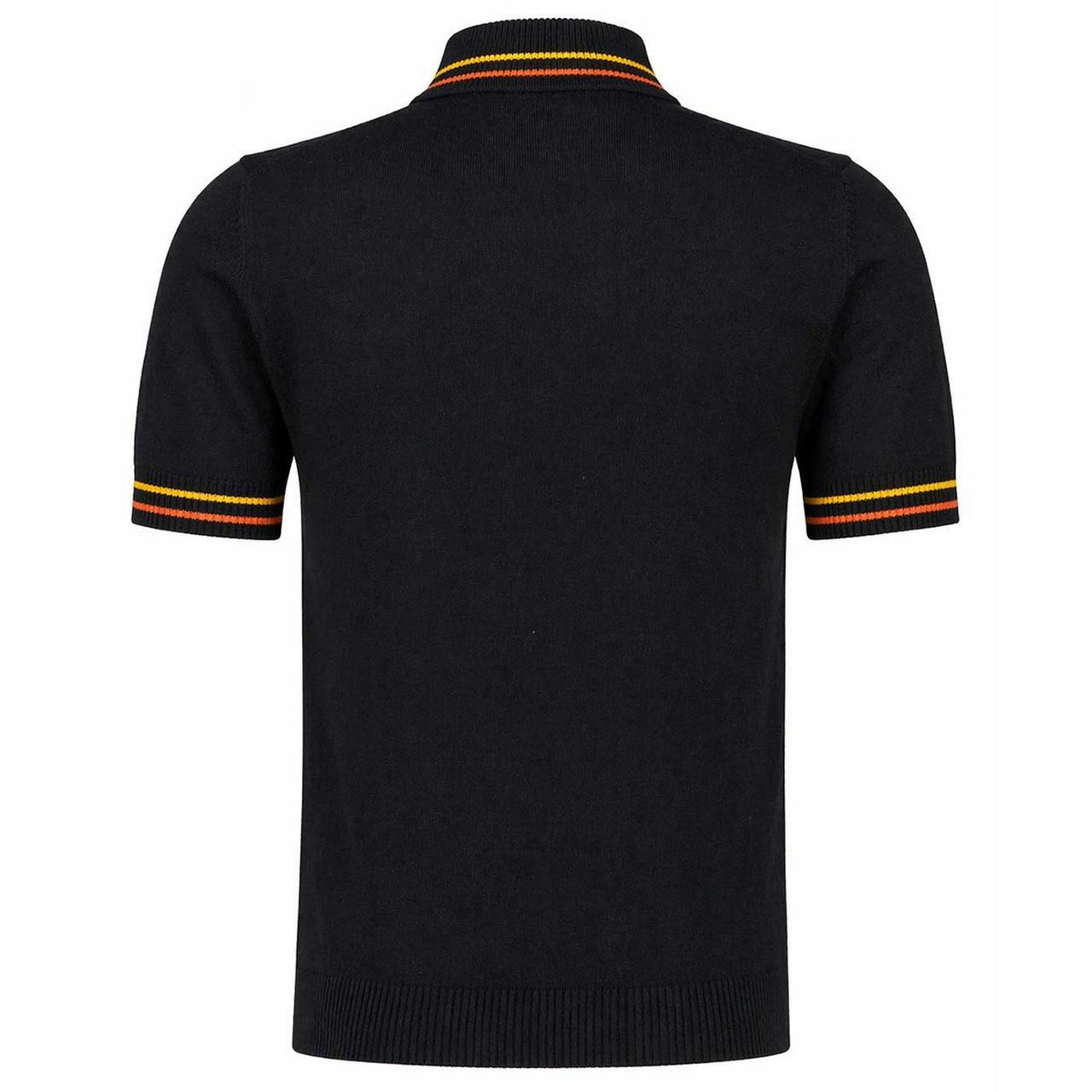 Madcap England Sanremo Men's Mod Stripe Zip Through Knitted