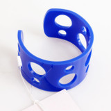 Ada Binks for Madcap England Women's 60s Mod Circle Cuff Bracelet in Blue