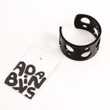 Ada Binks for Madcap England Women's 60s Mod Circle Cuff Bracelet in Black