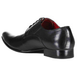 Madcap England Callahan Retro 60s Mod Smooth Leather Winklepicker Shoes in Black