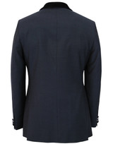 madcap england 4 button mohair suit jacket navy