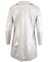 madcap england jackie 60s mod pvc raincoat white