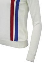 madcap england womens 60s mod racing jumper white