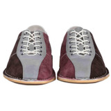 Madcap England The Dude Retro Suede Bowling Shoes in Dark Purple