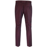 Madcap England 1960s Mod Mohair Tonic Slim Suit trousers in Burgundy