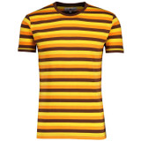 ArguE CulturE Retro Stripe T Set-Up（M） Beatwave Madcap England Retro 70s Stripe T-Shirt O