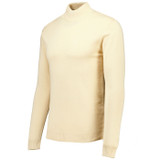 Madcap England Eastwood Mod Mock Turtleneck Jumper in Lambswool Side Photo