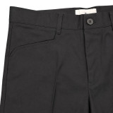 Madcap England Frogmouth Pocket Tailored Suit Trousers in Black - Pocket Detail