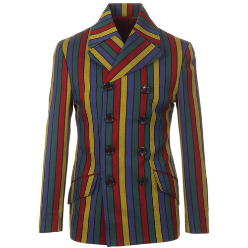 Hendrix Stripe MADCAP ENGLAND 60s Mod DB Blazer