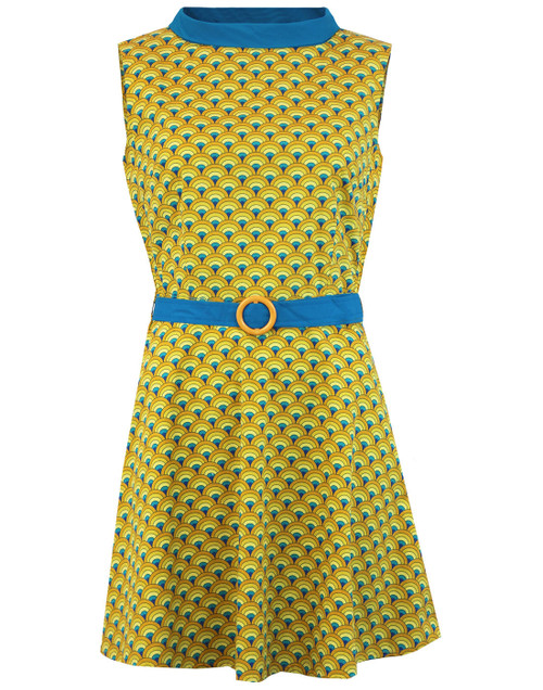 madcap england peacock minnie retro 60s mod dress