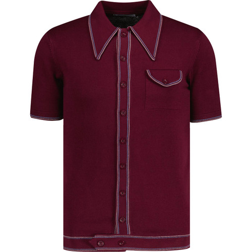 Crawdaddy MADCAP ENGLAND Micro Dash Knit Polo (Z)