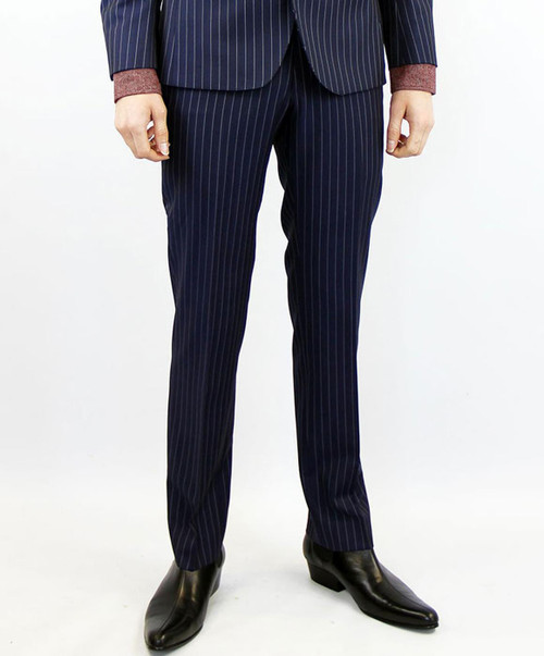 MADCAP ENGLAND RETRO MOD PINSTRIPE SUIT