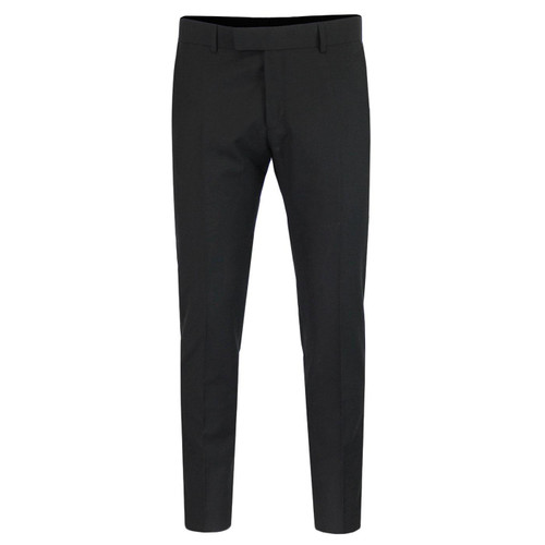 Bootleg trousers in wool and mohair Black - LOEWE