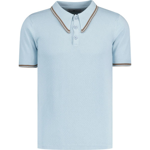 Empire MADCAP ENGLAND Retro Popcorn Knit Polo WS