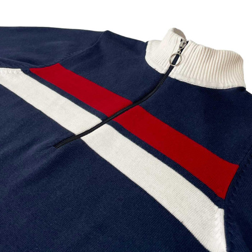 NEU MADCAP MOD 60er SPITZE JACQUARD RETRO Vintage ROLLKRAGENPULLOVER