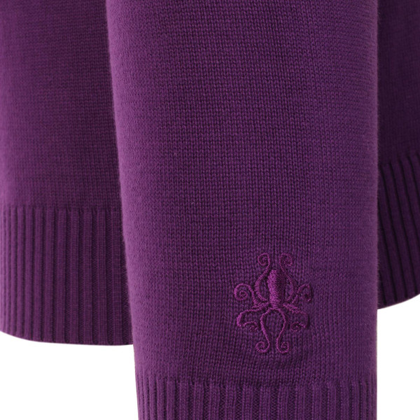 madcap england mens eastwood slim fit turtleneck knitted top imperial purple