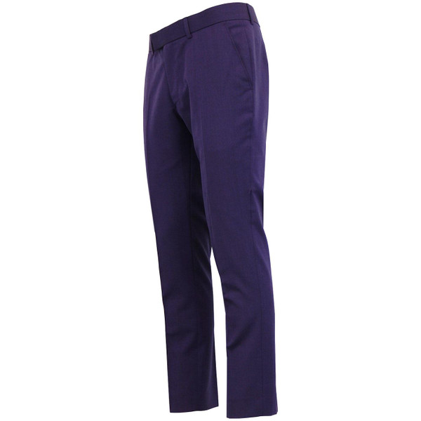 madcap england mohair tonic suit trousers purple