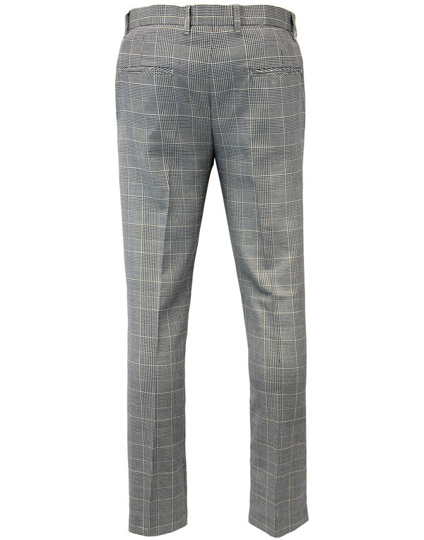 madcap england jagger retro mod pow check trousers