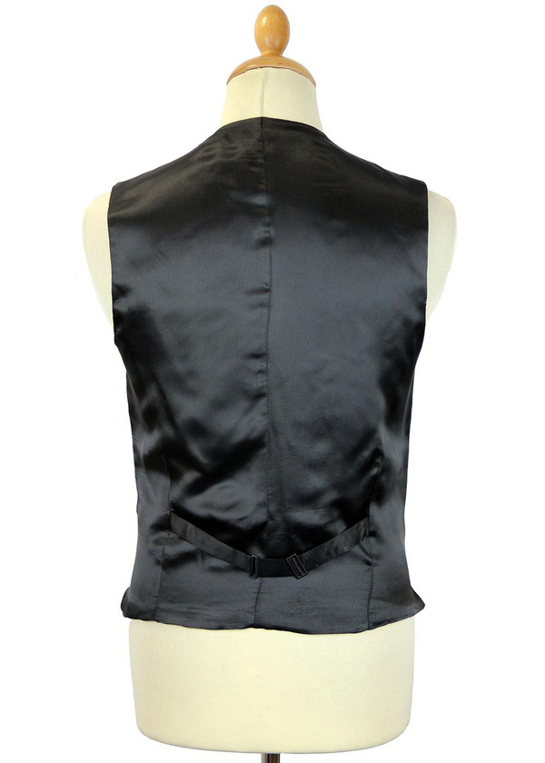 MADCAP ENGLAND HIGH FASTEN MOD WAISTCOAT TAILORED