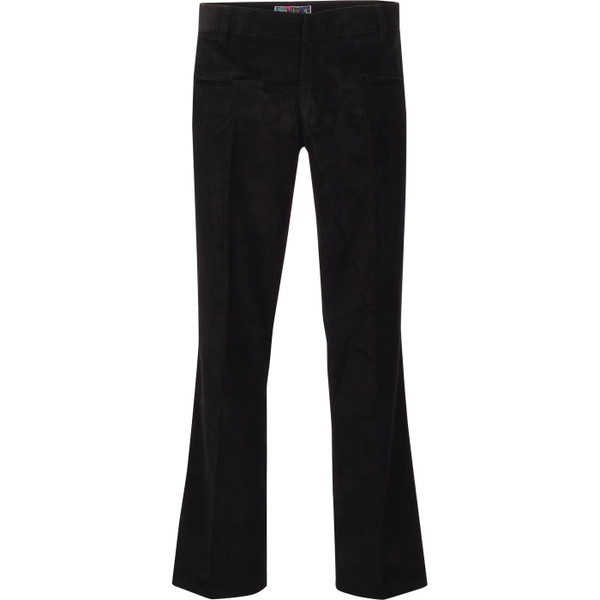 madcap england mens in crowd mod retro sixties cord flared trousers black