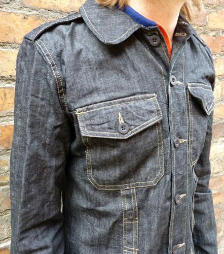 DENIM LENNON' Madcap Mens Mod Retro Indie Jacket