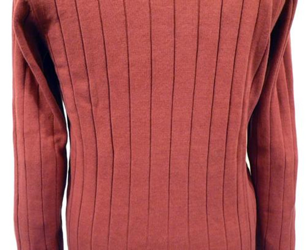 MADCAP ENGLAND MOD RETRO INDIE CABLE KNIT JUMPER