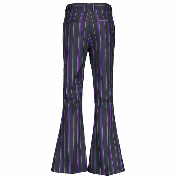 Madcap England Retro 70s Boating Stripe Flares in Peacoat MC1014