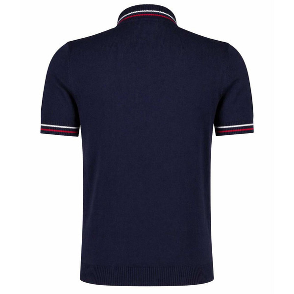 完売 EMAM Reverse Collar Raglan Tops Riviera MADCAP ENGLAND Knit Revere Collar Shirt CB