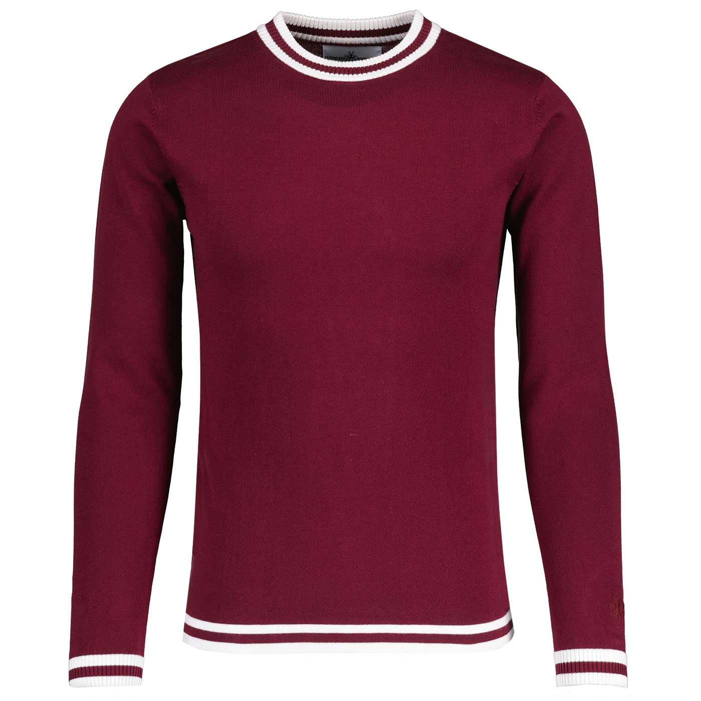 LS Moon MADCAP ENGLAND Mod Tipped Knit Jumper B/Y