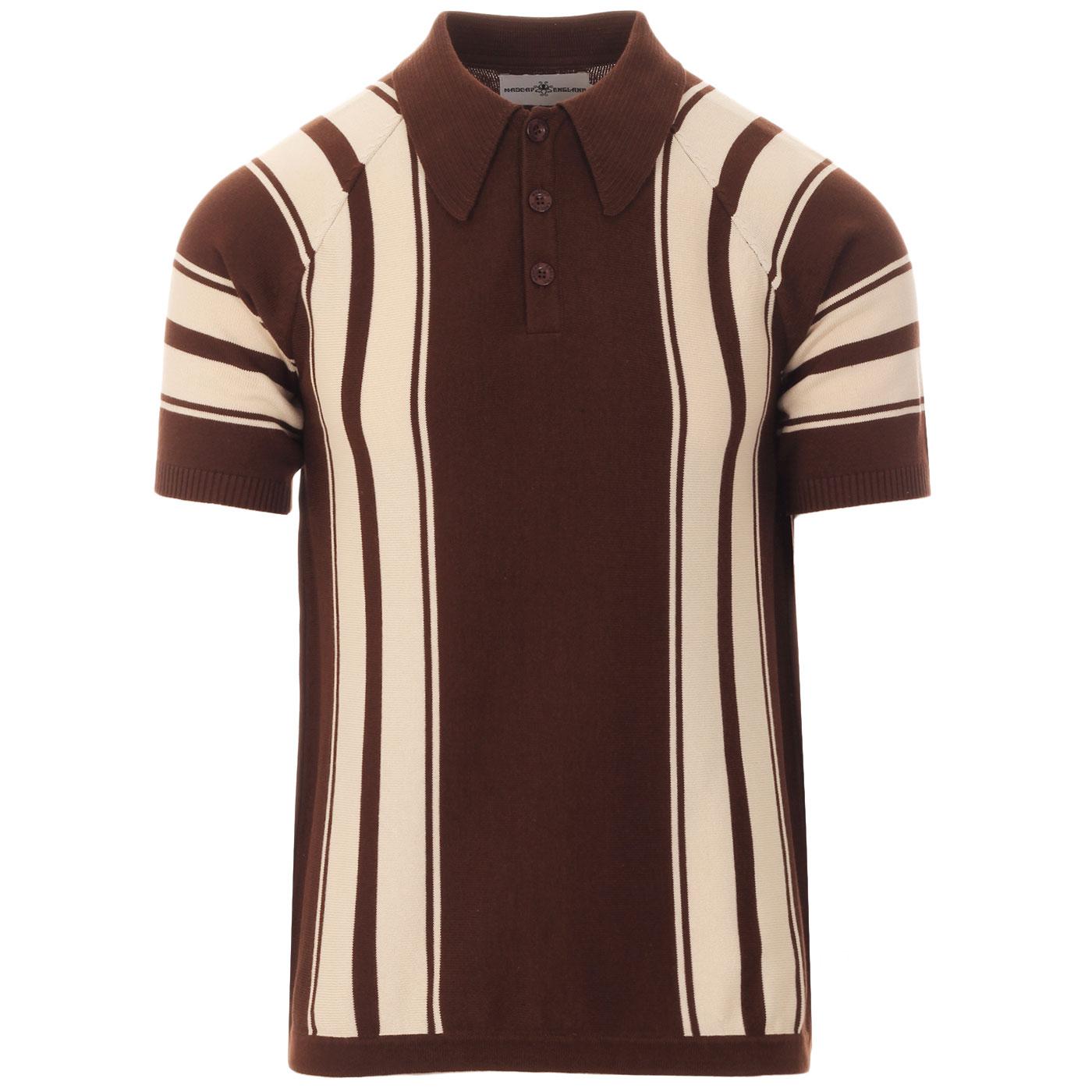 Acid Test MADCAP ENGLAND Mod SS Big Collar Polo