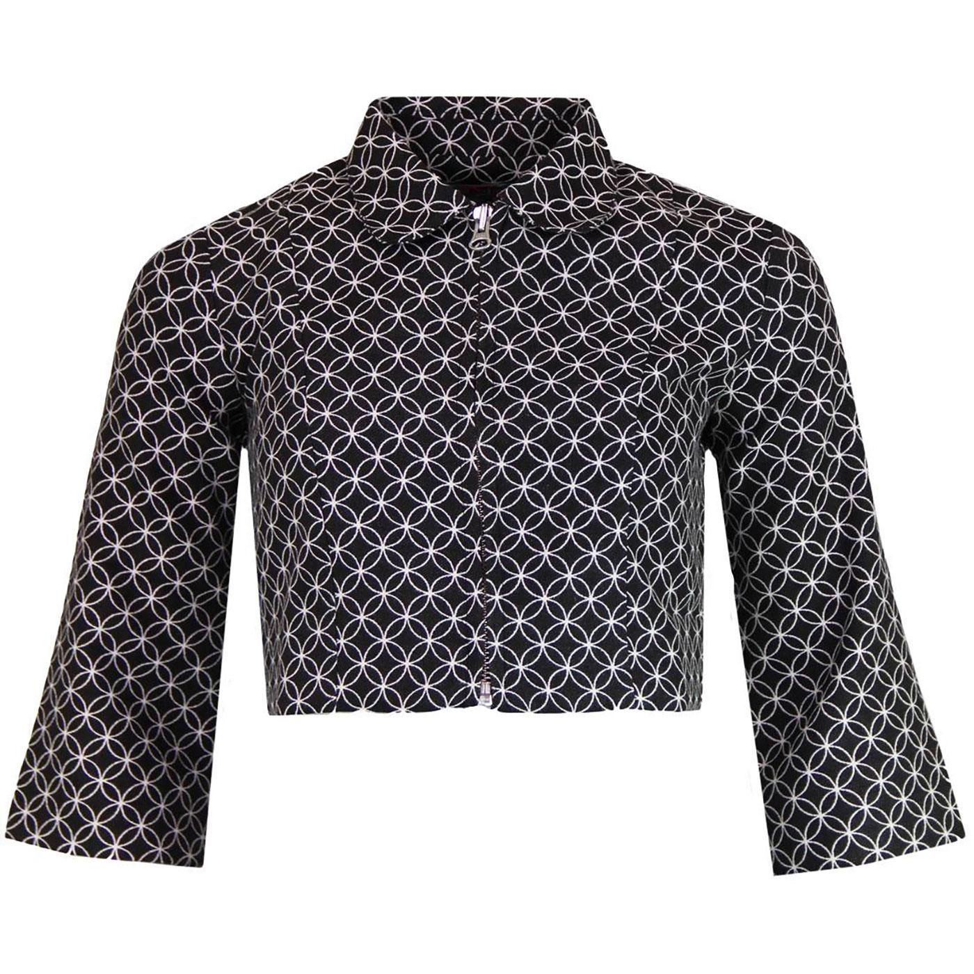 Madcap England Bijoux Retro 60s Short Bolero Jacket