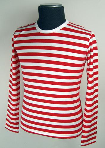 sixties mod retro indie stripey t-shirt vintage