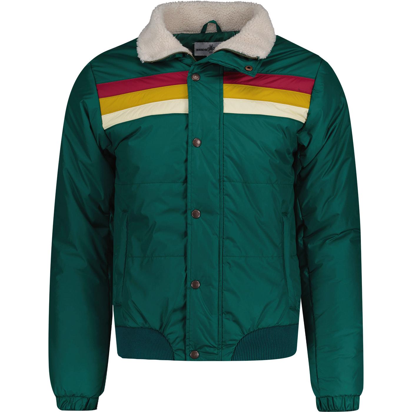 Edge MADCAP ENGLAND Retro Stripe Ski Jacket (CB)