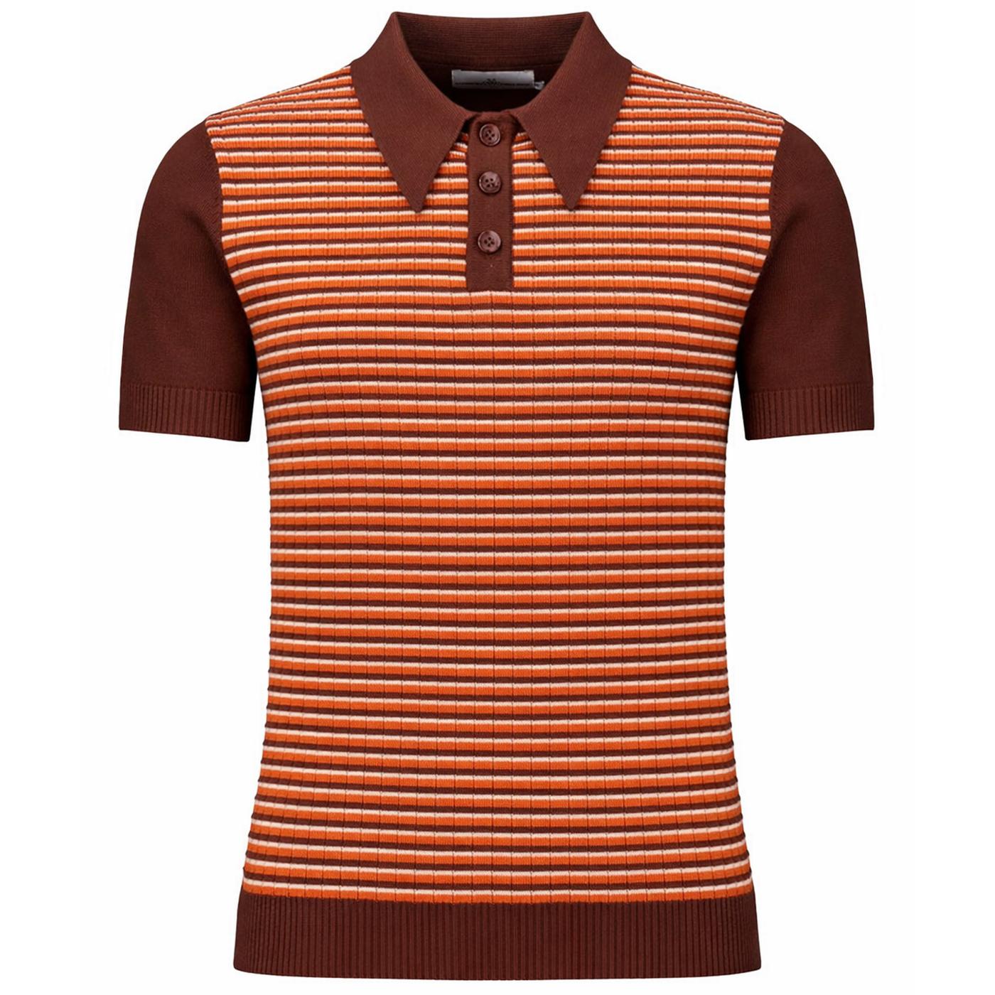Retro Mod Knitted Polos | 60s & 70s Knits | Madcap England