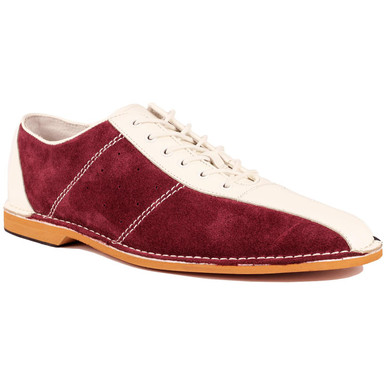 Madcap England Men\'s EU 41 US 8-8.5 Bowling Shoes Retro Mod Red White Black MADCAP ENGLAND BOWLING SHOES RETRO MOD 50s 60s 90s NORTHERN  main image 3