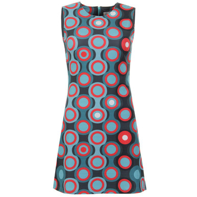 Mod Target Dress Takka MADCAP ENGLAND Mod Target Shift Dress (Blue)