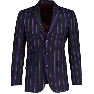 Offbeat MADCAP ENGLAND 60s Mod Boating Blazer PP