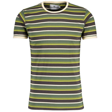 Dekker MADCAP ENGLAND Retro 70s Stripe T-Shirt JS
