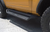 Go Rhino 2021+ Ford Bronco Dominator Extreme D1 Side Steps w/Brackets - Textured Black - D14131T Photo - Close Up