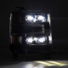 AlphaRex 16-18 Chevy 1500HD NOVA-Series LED Proj Headlights BK w/Actv Lgt/SeqSig & DRL (Req 810023) - 880237 User 5