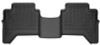 Husky Liners 2019 Ford Ranger SuperCrew WeatherBeater 2nd Row Black Floor Liners - 14411