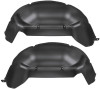 Husky Liners 11-14 Ford F-250/F-350 Super Duty Black Rear Wheel Well Guards - 79111