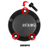 Konig Cap Screw Set of 3 (Black) For CAPFFB - Flow Formed - SCREWFFB User 1