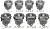 Mahle MS Piston Set 78-92 Por 911 930T 100mm Bore 74.4mm Stk 127mm Rod 23mm Pin 0.5cc 7.0CR Set of 6 - PP100-010N